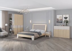 Кровать с подсветкой Беатрис