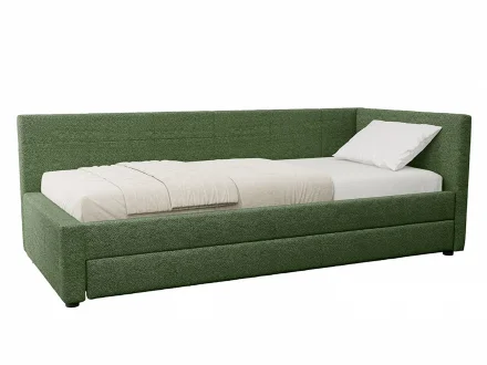 Кровать 90 Марвэл MOSS, велюр 